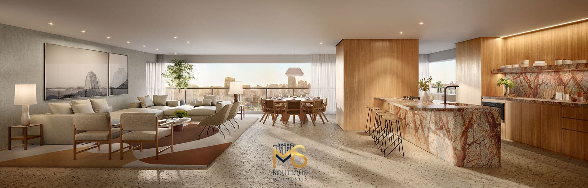 💎 240M² - 4 SUÍTES NO COMPLEXO DE CINCO TORRES ICÔNICAS E EXCLUSIVAS EM MEIO A 58.000M² DE VERDE E LAZER