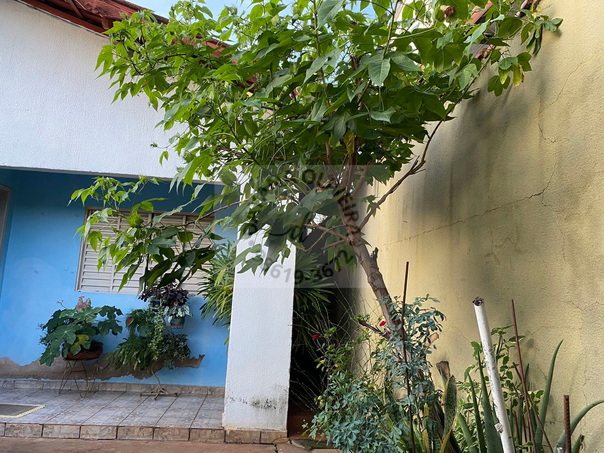 Casa residenicial + 03 barracões