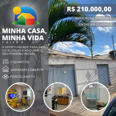 Casa em Senador Canedo - Vila Bonsucesso