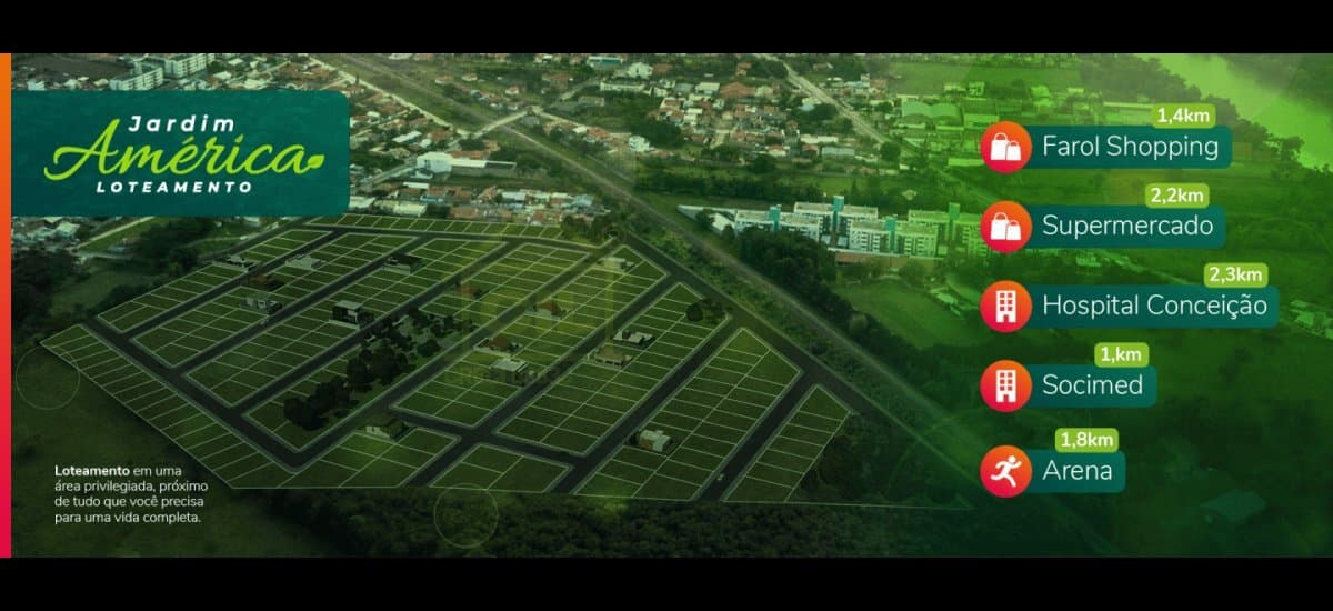 Loteamento Jardim América: Viva com Excelência em uma Localização Privilegiada