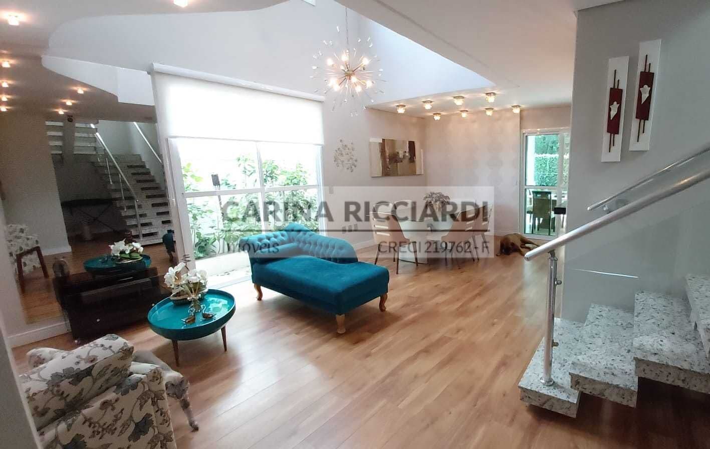 Casa com 3 dormitórios área gourmet vista para a mata em Condomínio em Ibi Aram, Itupeva/SP
