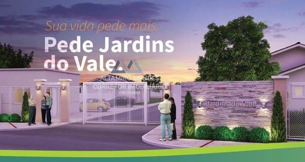ALTAMIRO MENDES VENDE TERRENOS EM CONDOMÍNIO JARDINS DO VALE