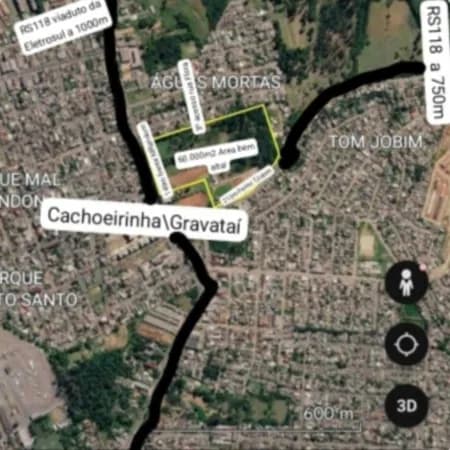 Área Residencial/Comercial para Venda em Vila Morada Gaúcha Gravataí-RS
