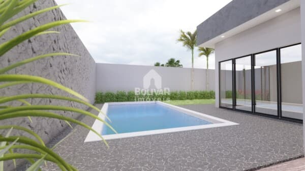 Excelente casa a venda com área gourmet, piscina completa e espaço externo amplo no bairro Beira Rio I