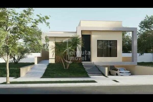 Casa semi térrea com 275m², 4 suítes, espaço gourmet e piscina no Burle Marx