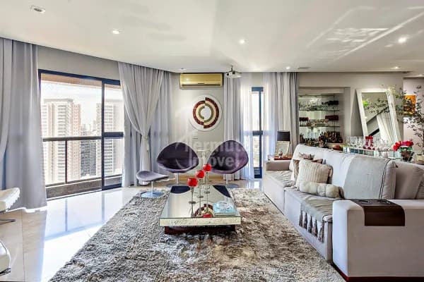 Cobertura Duplex 360m² | 5 dorm | Piscina privativa | 5 vagas | Frente Praça Kant – Klabin
