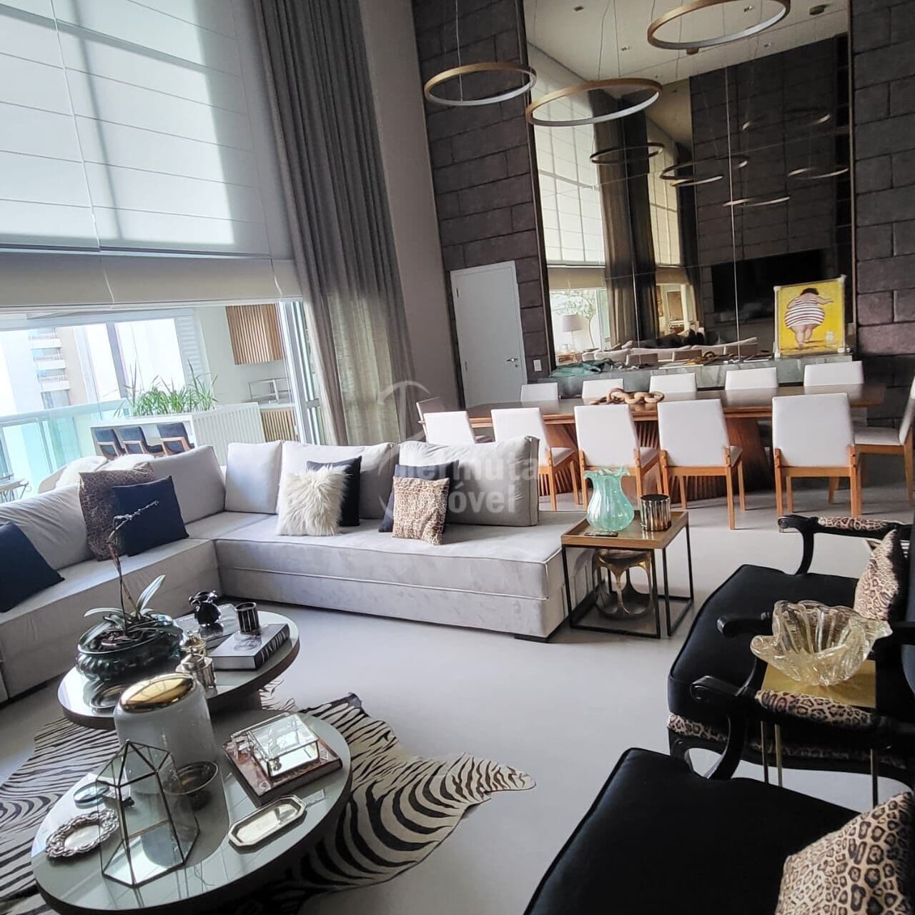 Apartamento 336m² | 4 suítes | Pé-direito duplo | 4 vagas | The Lake Gramercy Park – Alphaville