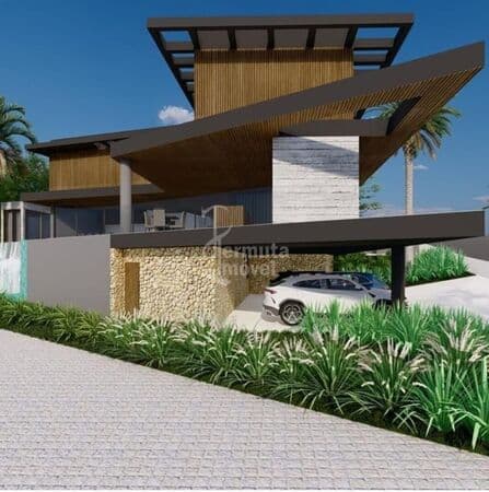 Casa à venda com 597m², 4 suítes, sala de estar, sauna, piscina e garagem para 8 carros no Tamboré 11
