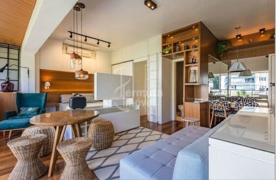 Apartamento Studio 50m² pronto para morar no Trix