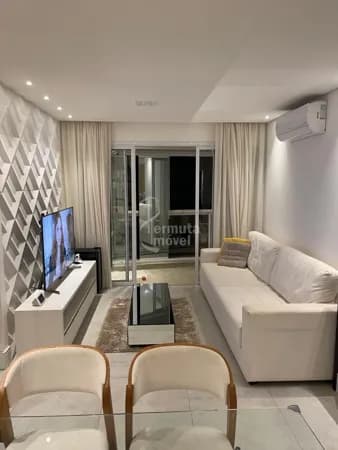 Apartamento 70m² Mobiliado e Decorado | 2 Dormitórios sendo 1 Suíte