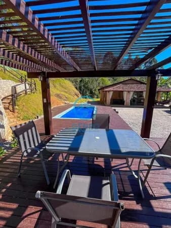 Sítio com Piscina e Linda Vista Panorâmica e Terreno com 20.000m² (02 Hectares) à venda em Palhoça/SC