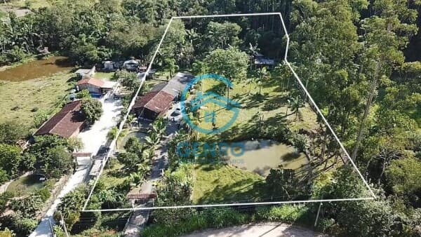 Chácara em Meio a Natureza com 04 Lagoas e Terreno de 5.800m² à venda em Nova Trento/SC