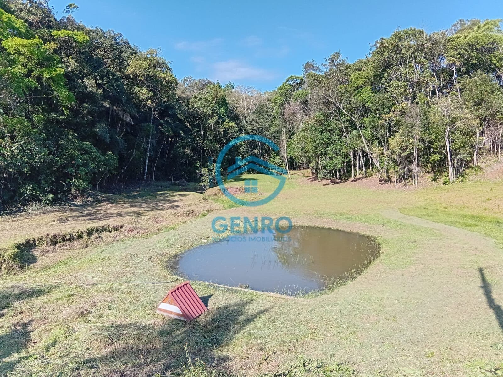 Lote para Chácara em Meio a Natureza com Lagoa, Riacho e Terreno de 5.200m² à venda em Tijucas/SC