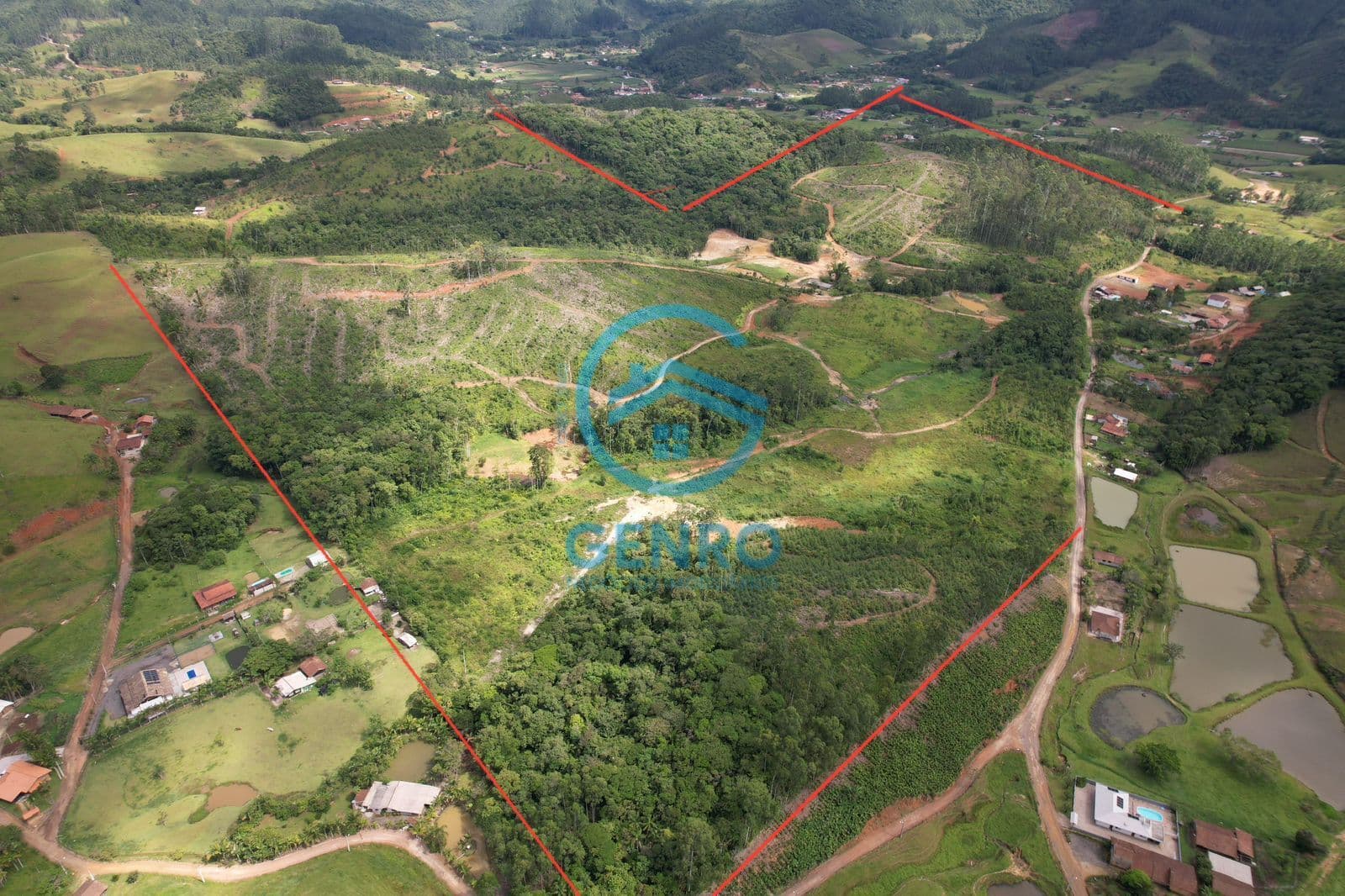 Belissíma Área para Fazenda com Terreno de 53 Hectares à venda em Tijucas/SC