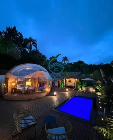Pousada Glamping em Bolhas na Serra Catarinense com Terreno de 03 Hectares à venda em Urubici/SC