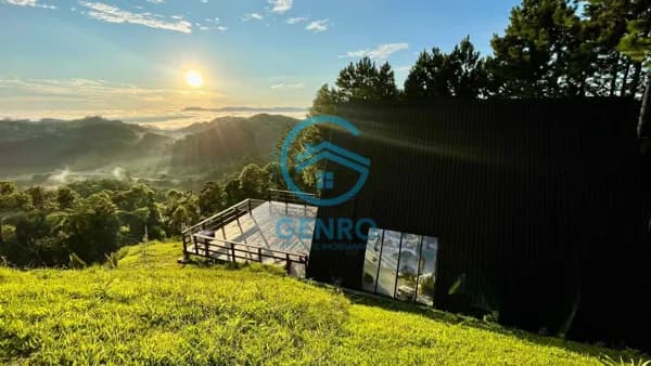 Chalé Mobiliado em Condomínio Fechado com Vista para as Montanhas à venda em Rancho Queimado/SC
