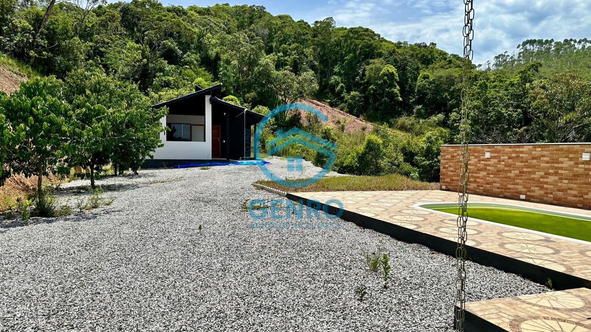 Chácara em Meio a Natureza com Piscina e Terreno de 2.500m² à venda em Canelinha/SC