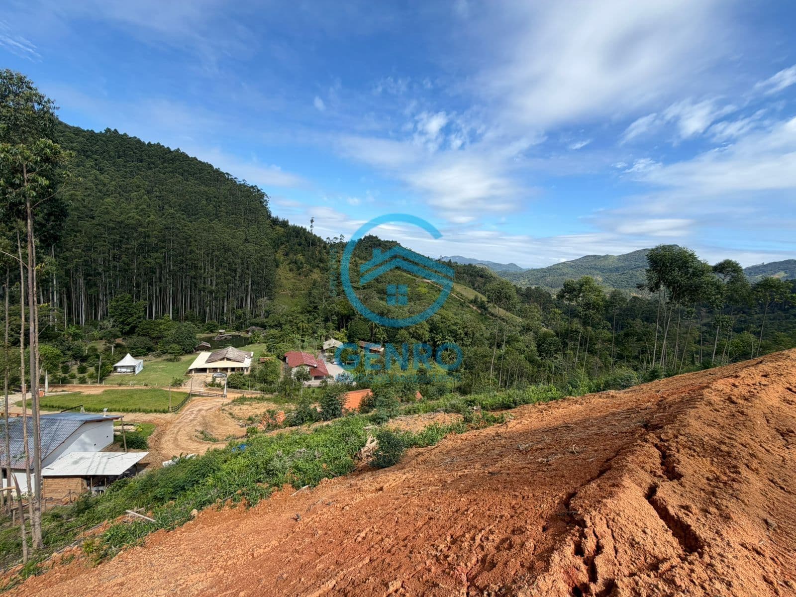 Lote para Chácara em Meio a Natureza com Terreno de 3.500m² à venda em Canelinha/SC