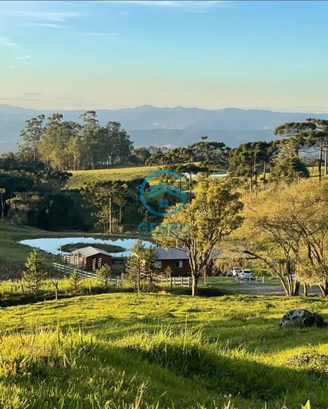 Sítio na Serra Catarinense com Lagoas e Terreno de 112.000m² ( 11.2 Hectares ) à venda em Alfredo Wagner/SC