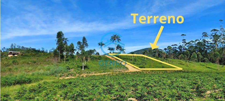 Lote para Chácara em Meio a Natureza com Terreno de 1.800m² à venda em Canelinha/SC