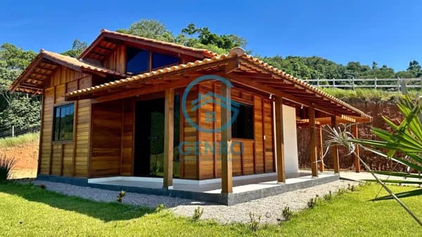 Chácara com Casa Nova em Meio a Natureza com Terreno de 1.000m² à venda em Tijucas/SC