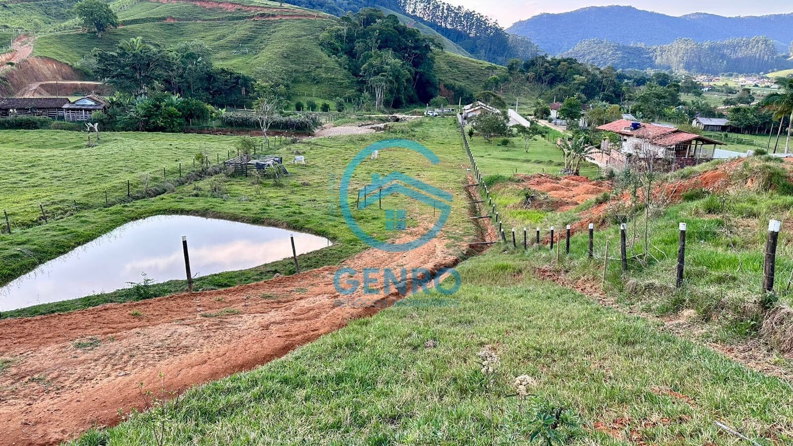 Área Rural para Chacará com Linda Vista Panorâmica e Terreno de 6.400m² à venda em São João Batista/SC