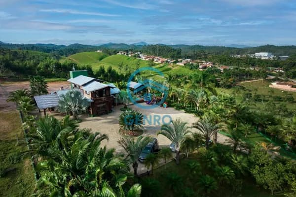 Chácara Mobiliada com Piscina e Terreno de 7.000m² à venda em Canelinha/SC