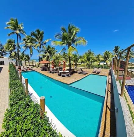 Village de frente para o mar, em Itacimirim, 3 quartos, 100m2, Camaçari/BA