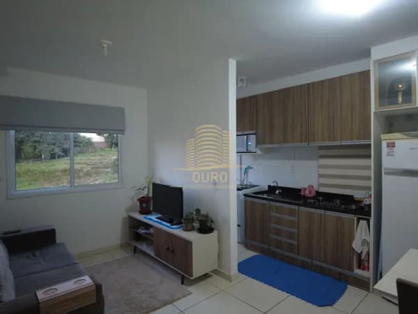 Apartamento Semi Mobiliado