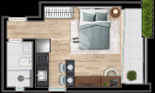 Apartamento Alto Padrão em Centro, Curitiba/PR
