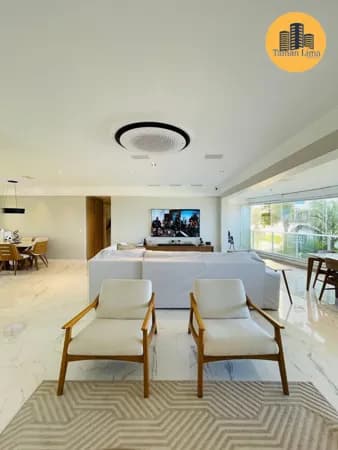 Apartamento com 4 suites no Hemispher 360, vista mar, decorado