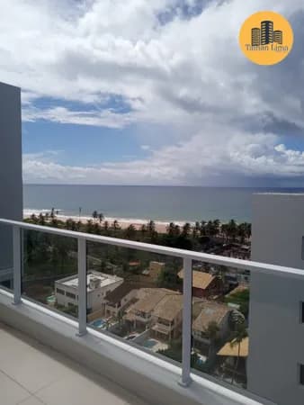 Apartamento Cobertura entre Itapuã e Stella Maris, com 3/4 sendo 2 suites, vista mar, prédio novo, com área de lazer completa