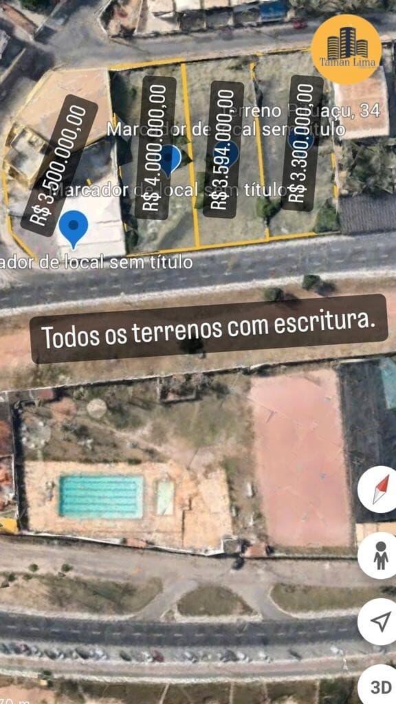 Terreno em Pituaçu, na via principal, com escritura, ideal para posto de gasolina, comercio, restaurante e etc