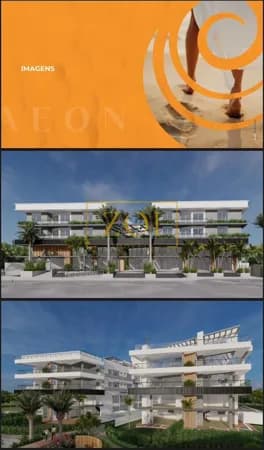 Apartamento de 1 dormitório pé na areia em Canasvieiras