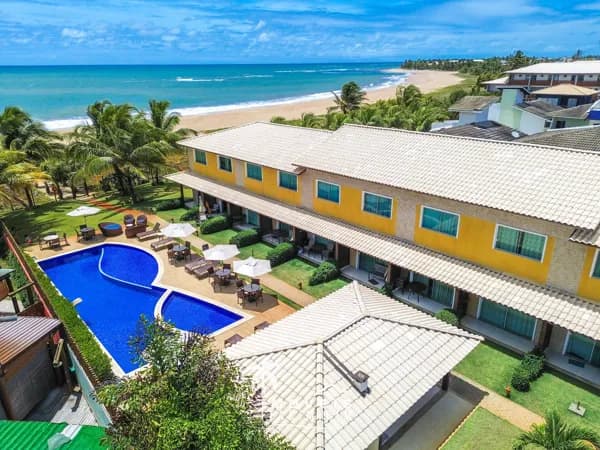 Apartamento à Venda 3 Suítes Pé Na Areia Vista Mar em Itacimirim