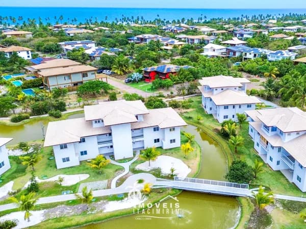 Apartamento Térreo 3/4 Condomínio Piscinas Naturais em Praia do Forte