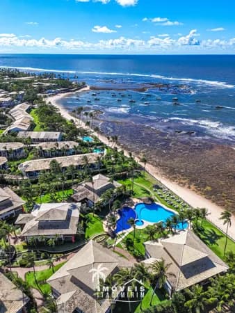 Apartamento Térreo FRENTE MAR 3/4 Alto Padrão na Vila de Praia do Forte