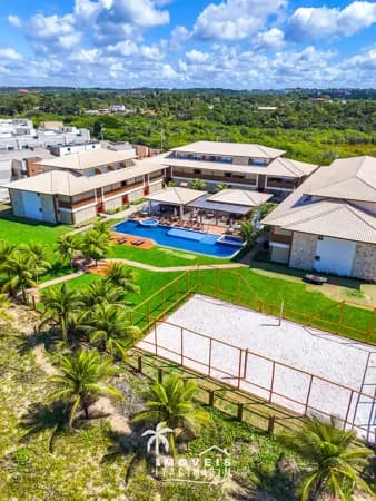Apartamento Térreo 3 Suítes Pé na Areia em Itacimirim