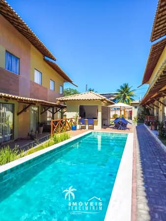 Apartamento Duplex 1/4 em Condomínio- Imbassaí