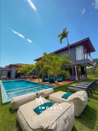 Casa à Venda 5 Suítes Condomínio acesso a praia Alto Padrão - Praia do Forte,Bahia