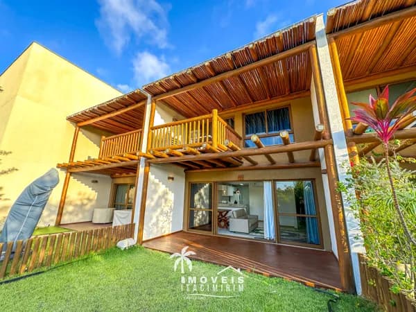 Casa à Venda em Itacimirim 2 Suítes - Condomínio Pé na areia em Condomínio