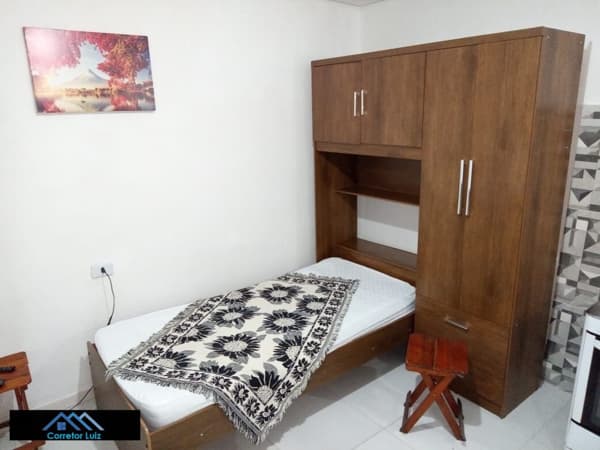 Casa Kitnet MOBILIADA para locação- Taboão da Serra