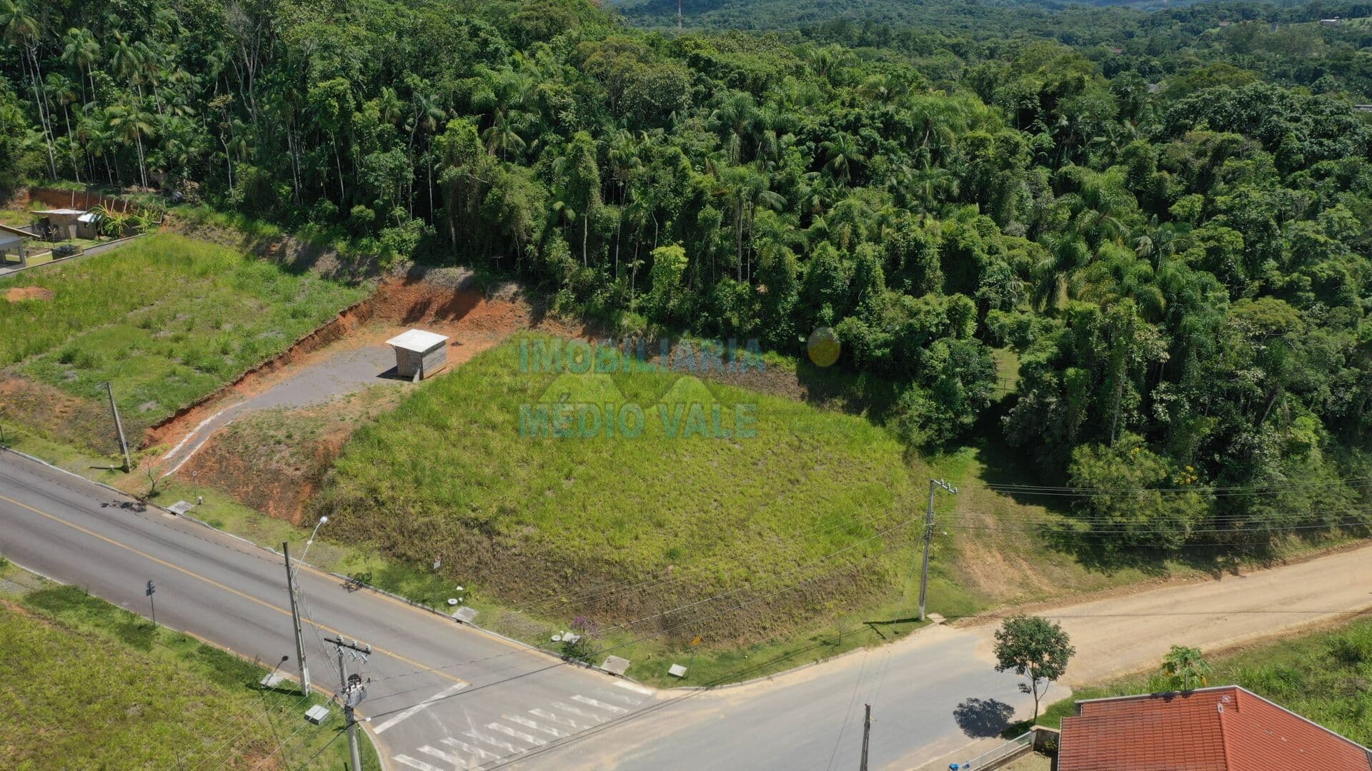 Terreno de esquina para comprar em Indaial