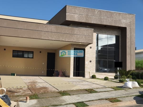 Casa térrea, 3 suítes, piscina, condomínio em Indaiatuba | Park Gran Reserve 214m² AC 300m² TE