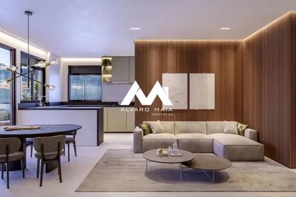 Apartamento com 3 Quartos e 2 banheiros à Venda, 96 m² no Funcionarios