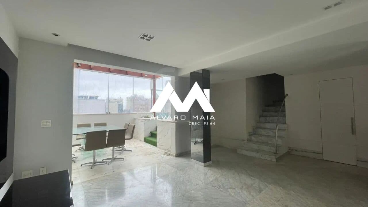 Cobertura, 3 quartos, 1 suite, 2 vagas - Funcionários - Belo Horizonte