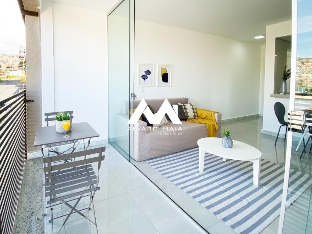 Apartamento 2 quartos para venda e 2 vagas no São Lucas