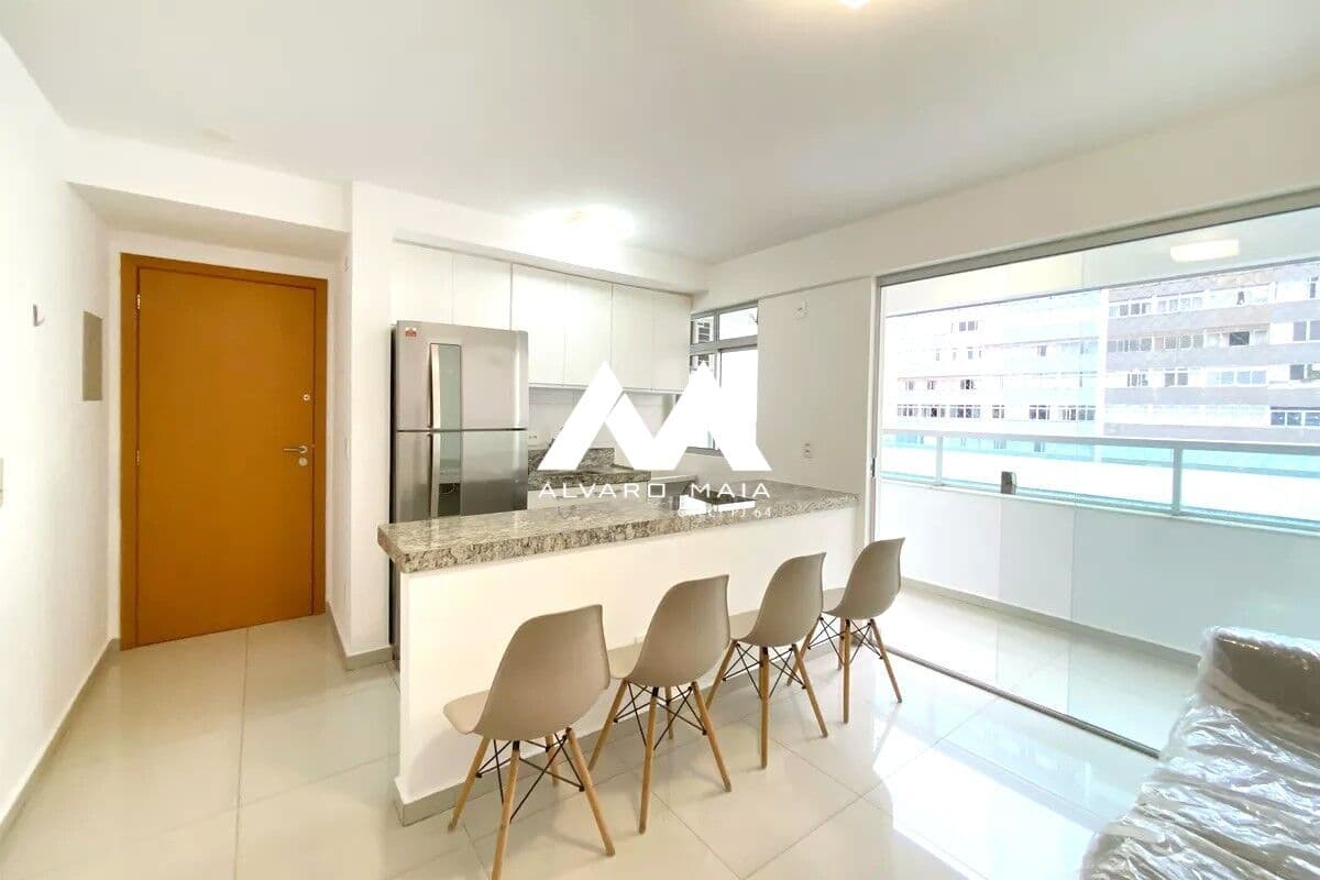 Apartamento semi mobiliado 1 quarto próximo ao Shopping Cidade