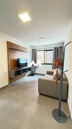 Apartamento 100% mobiliado, 1 quarto, 1 vaga no bairro Santa Efigênia