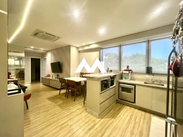 Apartamento Studio - 2 Quartos com suíte- Sala e cozinha integradas - 77m² - 1 vaga - Santo Agostinho